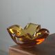 Vintage Italian Glass Bowl, 1970s