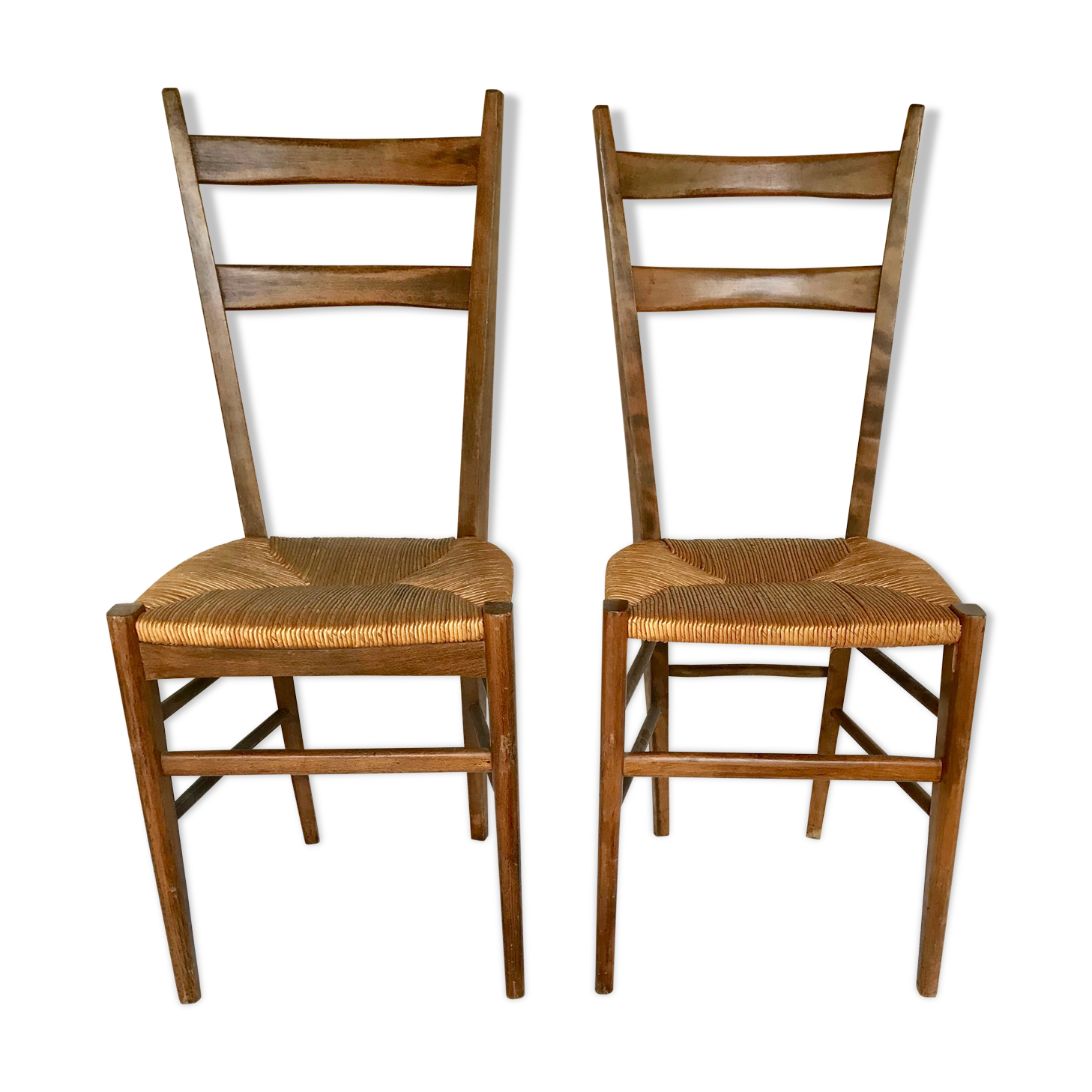 Lot of two Scandinavian spirit chairs