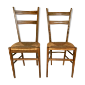 Lot de deux chaises esprit scandinave