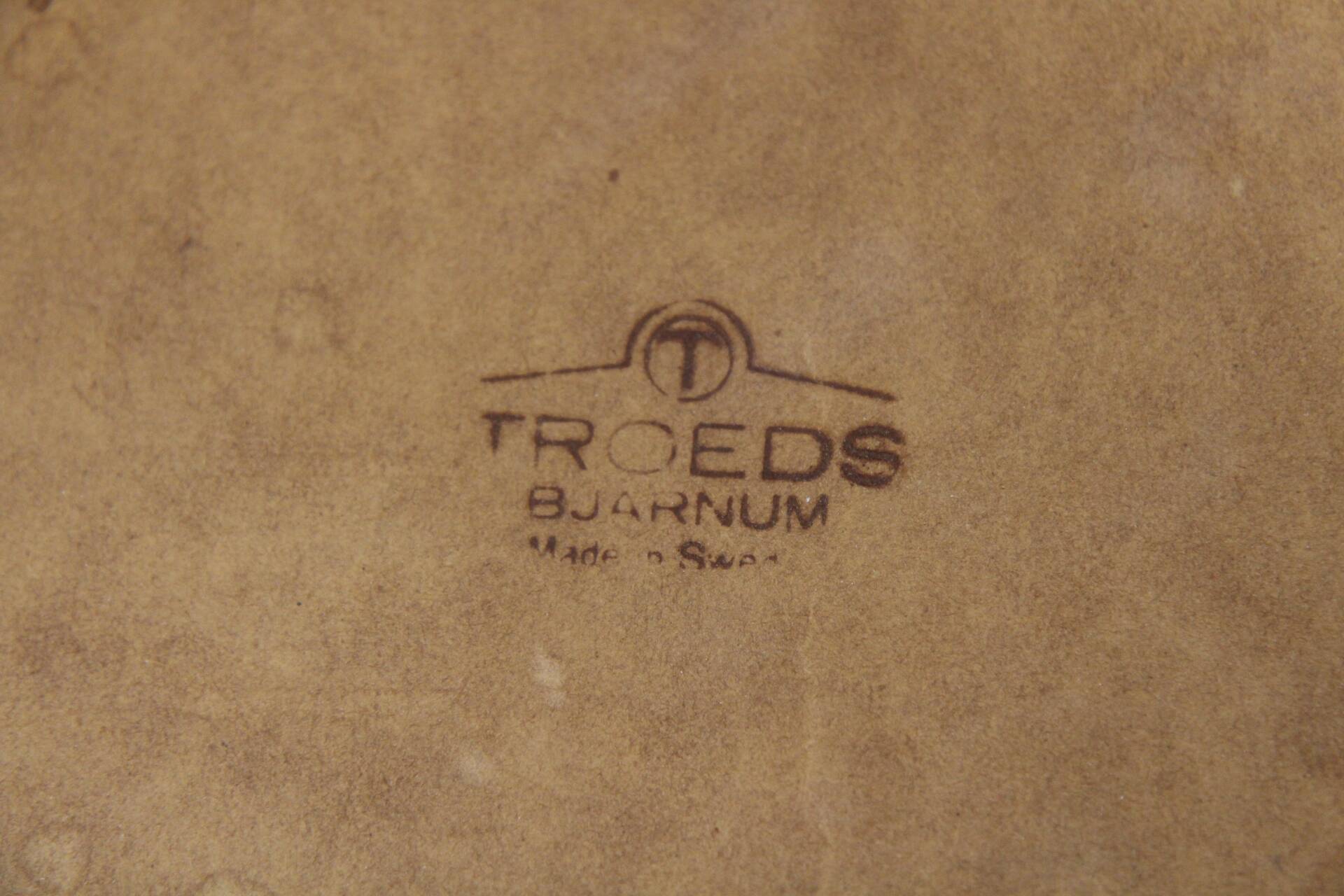 Set of 6 "Garmi" walnut chairs, Troeds, Bjärnum, Sweden, 1960