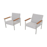 Paire de fauteuils hollandais, années 1960