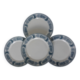 4 vintage dinner plates from CM&C, Massena model 220604