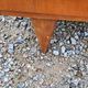 Chest of drawers from the 50s-60s in golden mahogany 4 drawers feet bobbin