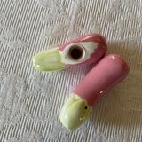 Pepper salt shaker ceramic vegetable