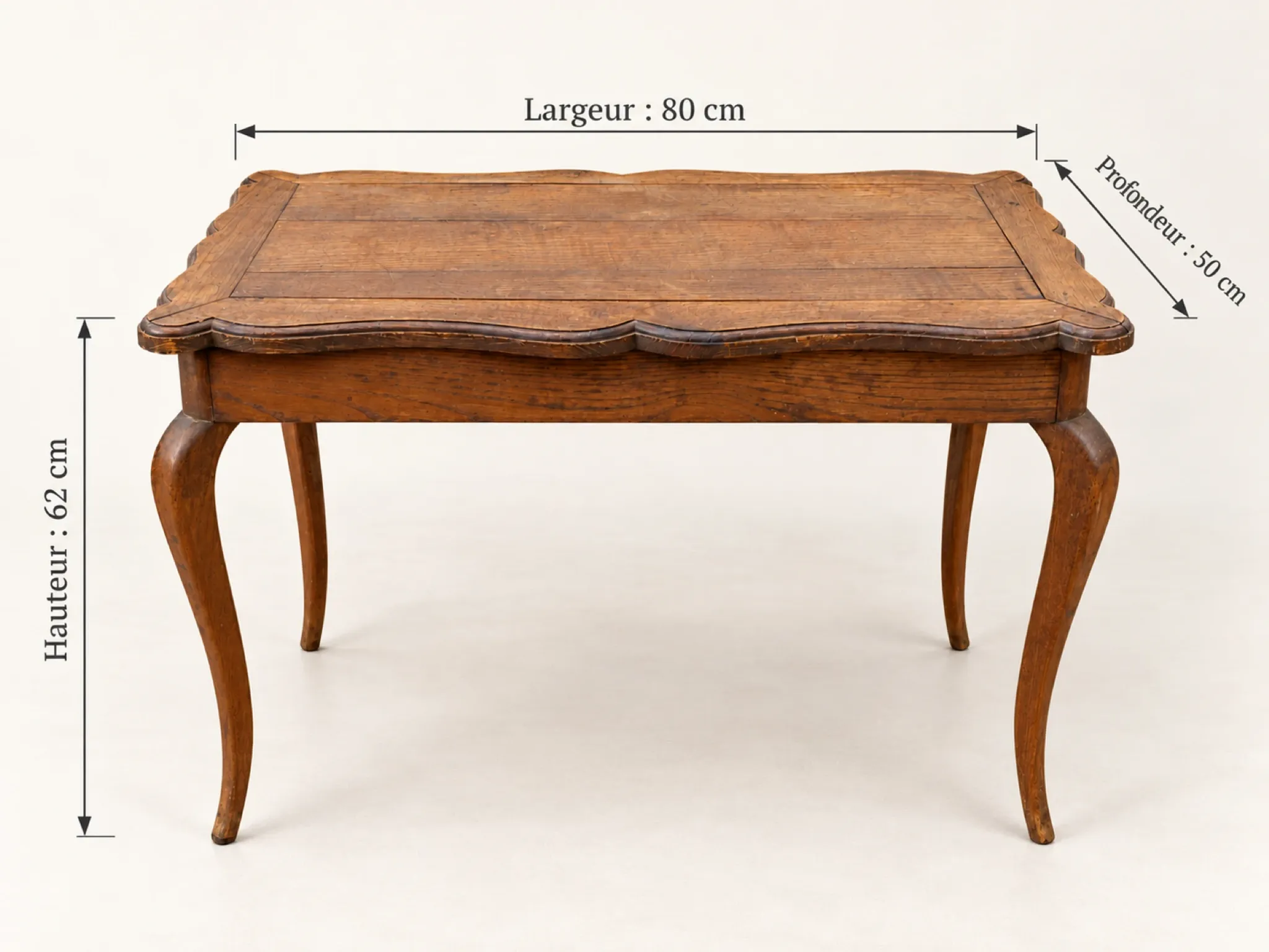 Cabaret coffee table from the 19th century, Napoleon III era.