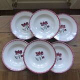 6 deep plates Badonviller 200851