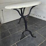 Marble top bistro table