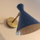 Pair of wall lamps in the style of Italian creations of the 50s