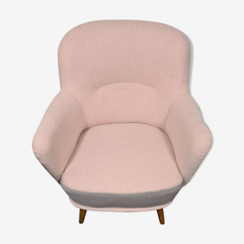 One vintage 50s lounge chair by bergmann gestelle