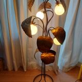Floor lamp rhubarb leaf 70s