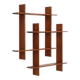 Vintage Scandinavian wooden shelf 1960