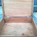 Old wooden suitcase