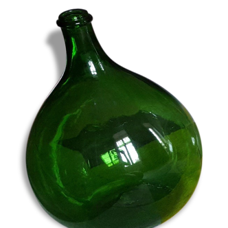 Dame Jeanne de 15 litres verte