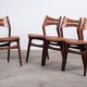 Vintage Danish Dining Chairs in Teak by Erik Buch, 1960s, Set of 4