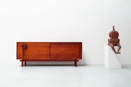 Jean Batenburg, Sideboard with Émile Souply Handle