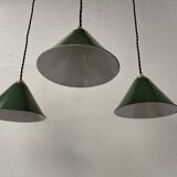 Enamelled sheet metal suspensions