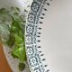 Antique earthenware fruit bowl from Saint-Amand (North)