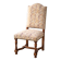 Chaise ancienne, restaurée et retapissée