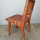 Chaise Jens Risom 1950/60 chêne et cuir