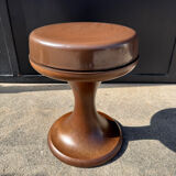Brown stool Emsa Germany 1970s