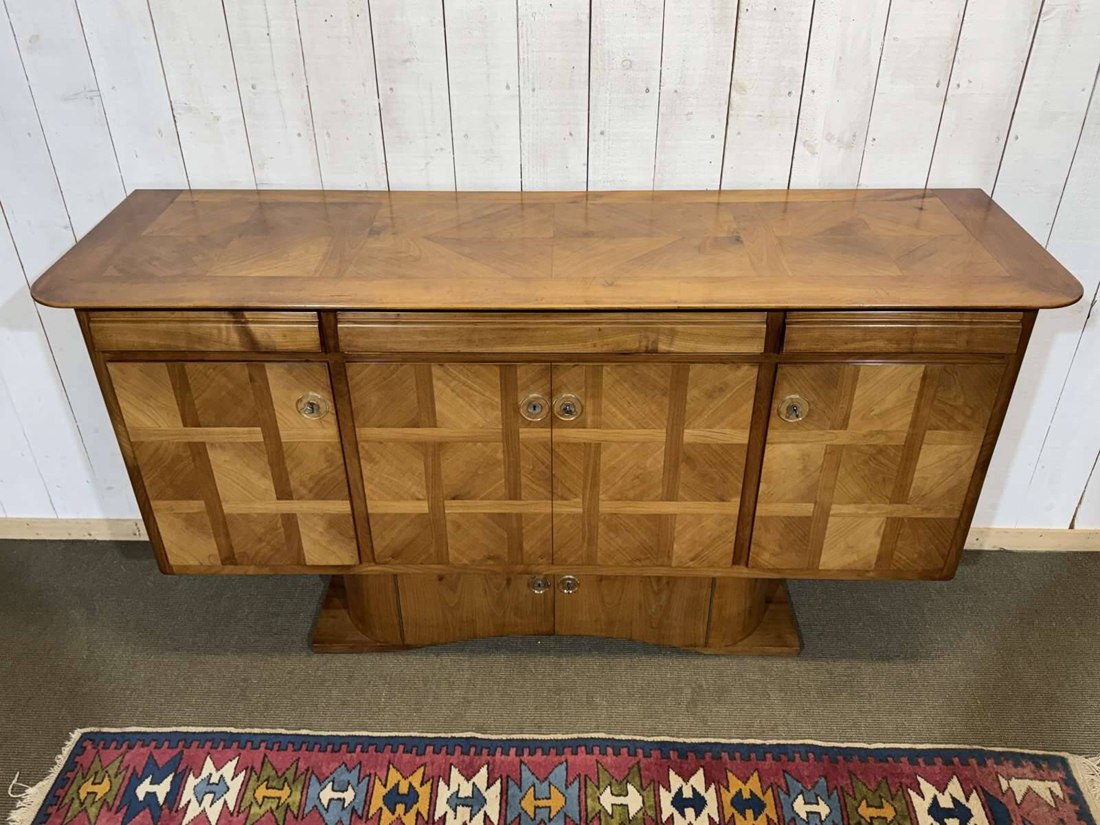 Art Deco enfilade signed Jorj Rual (1901-1986) dated 1935