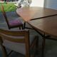 Scandinavian retractable table  60s