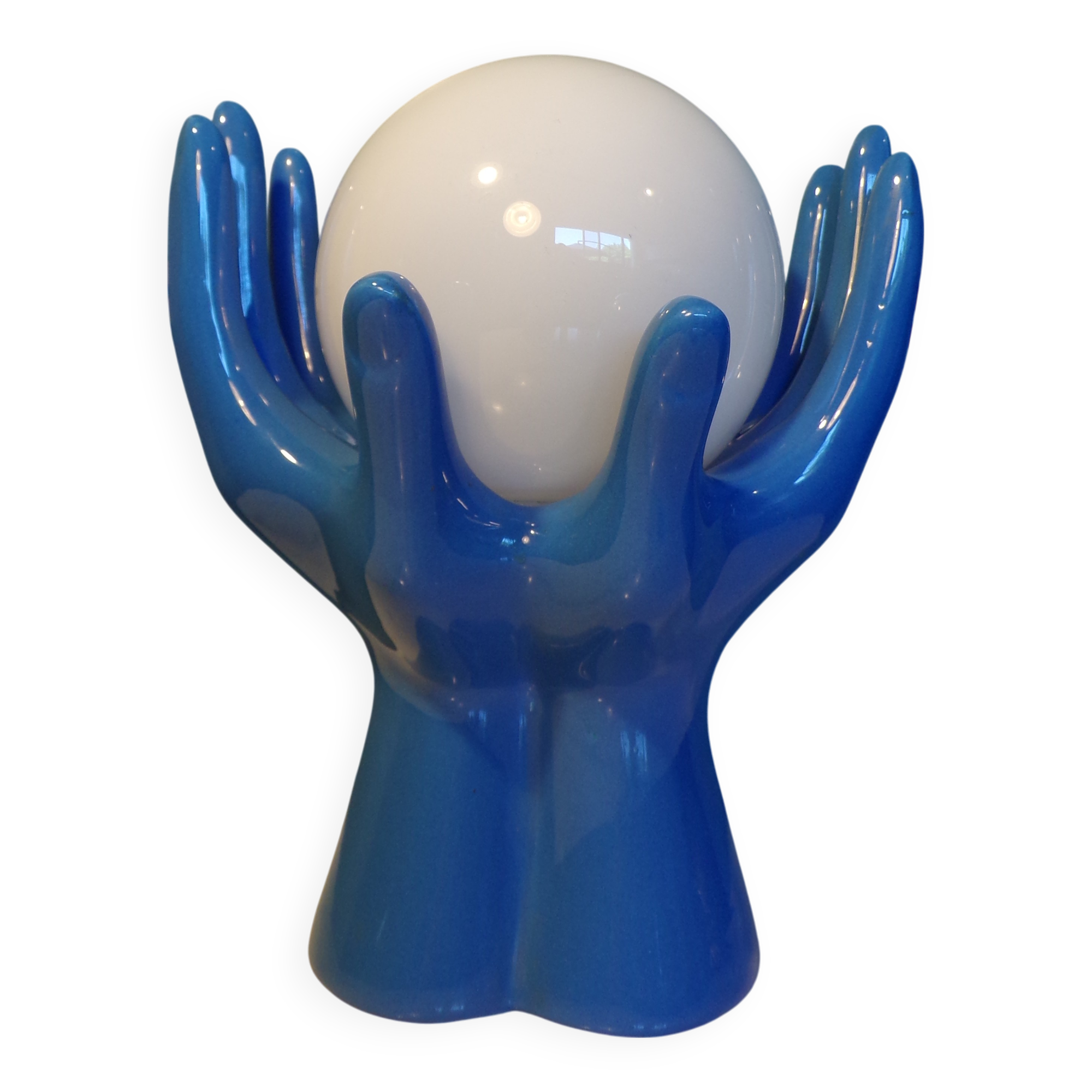 Ceramic hand lamp 1970-80