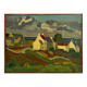 Tableau vue de la presqu’île de Quiberon, Denise Dexarch 1966