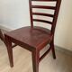 Set of 12 café chairs bistrot restaurant vintage