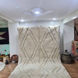 Handmade wool Berber rug 300X200 cm