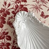 Antique porcelain shell ramekin dish