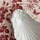 Antique porcelain shell ramekin dish