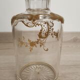 Art Deco decanter, hand-painted