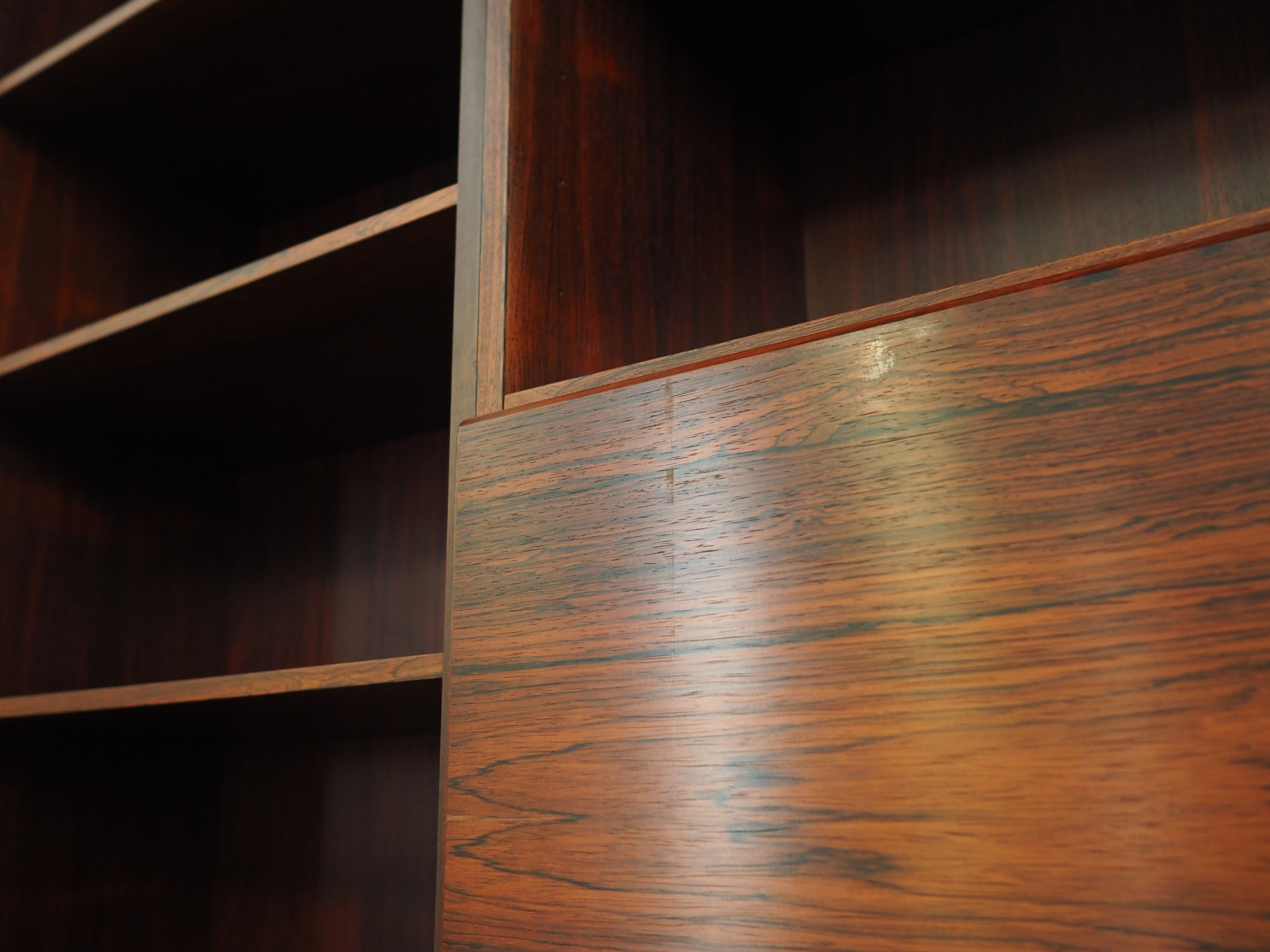 Set of rosewood bookcases, Danish design, 1970s, designer: Peter Løvig Nielsen