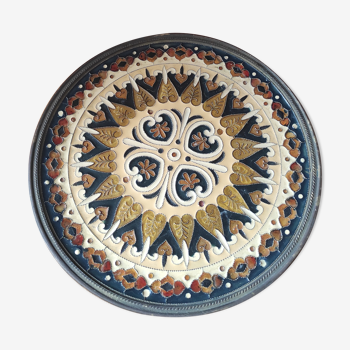 Decorative plate to hang