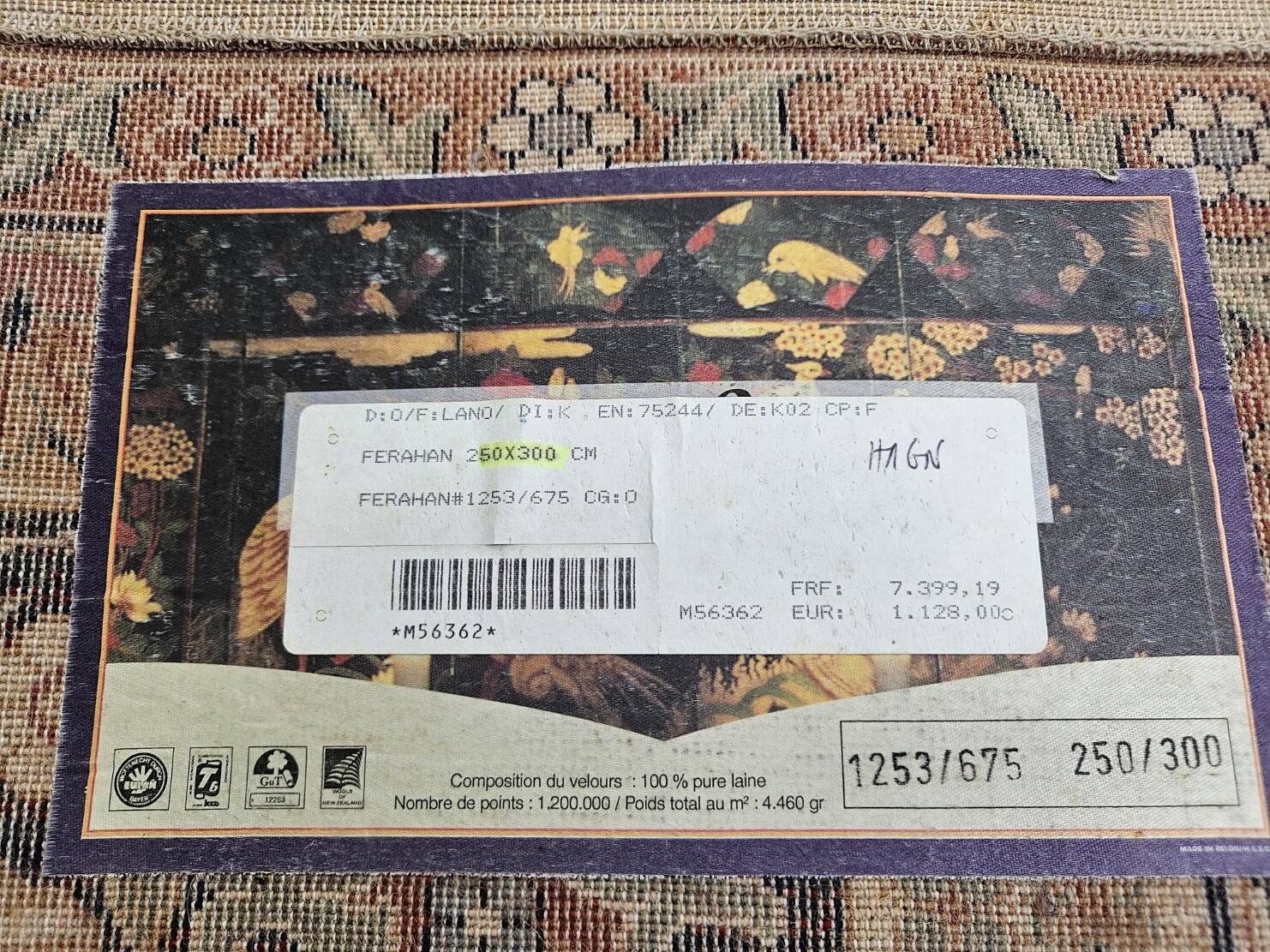 Tapis Ferahan 250x300cm
