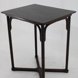 Table d'appoint Art Nouveau en hêtre des années 1910 par J & J Kohn, Autriche