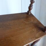 Walnut wall shelf