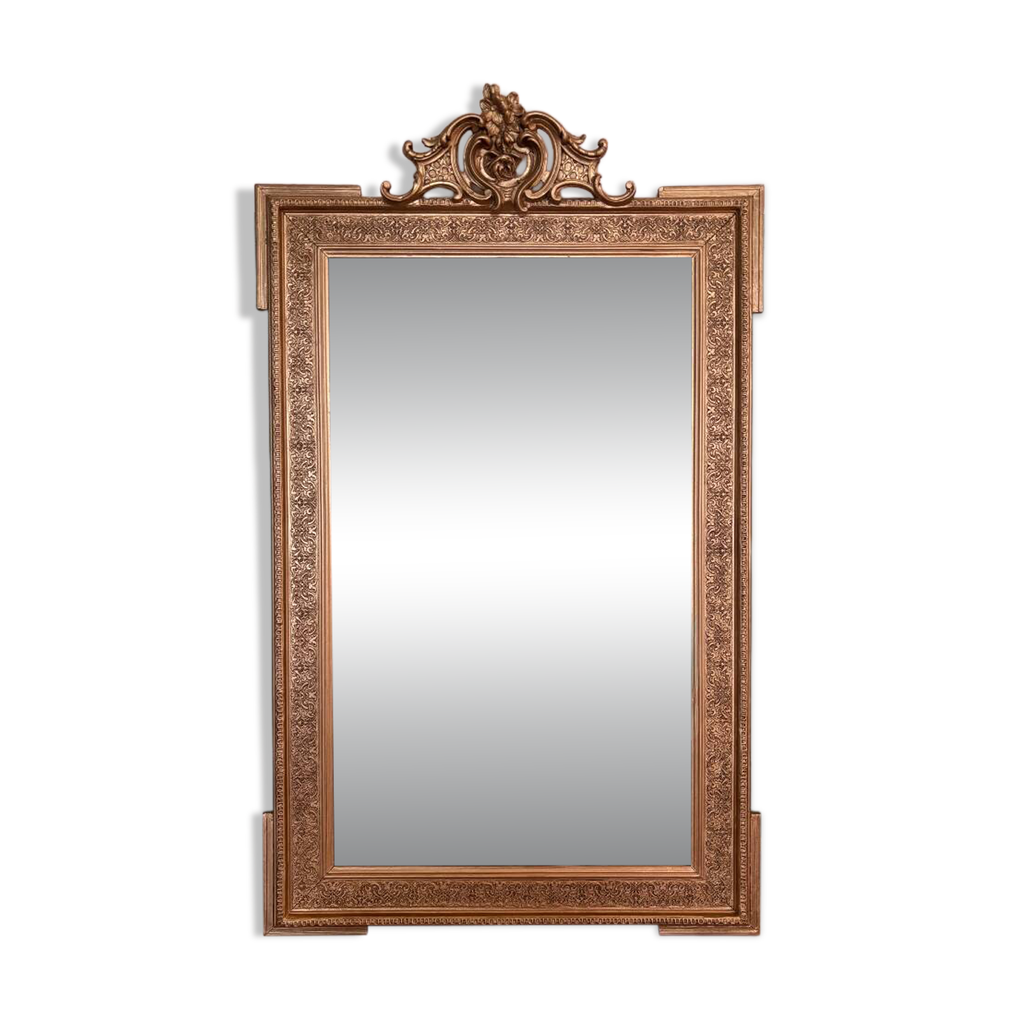 Miroir Napoléon III à fronton