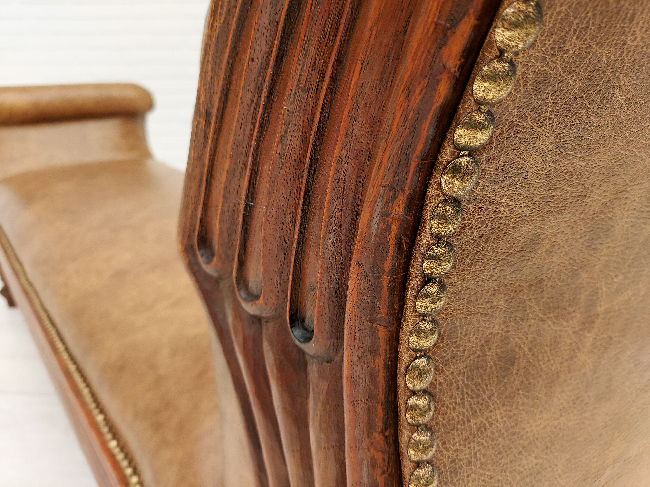 Danish antique daybed, early 20th century, renovated