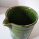 Glazed earthenware pitcher with bird motif - Haute Savoie