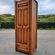 Small wardrobe with one door in solid oak - Guillerme and Chambron