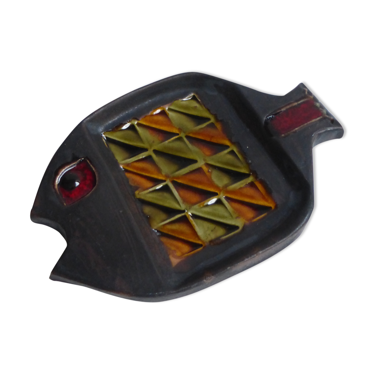 Italian ceramic pocket Federico Fabbrini 1960's