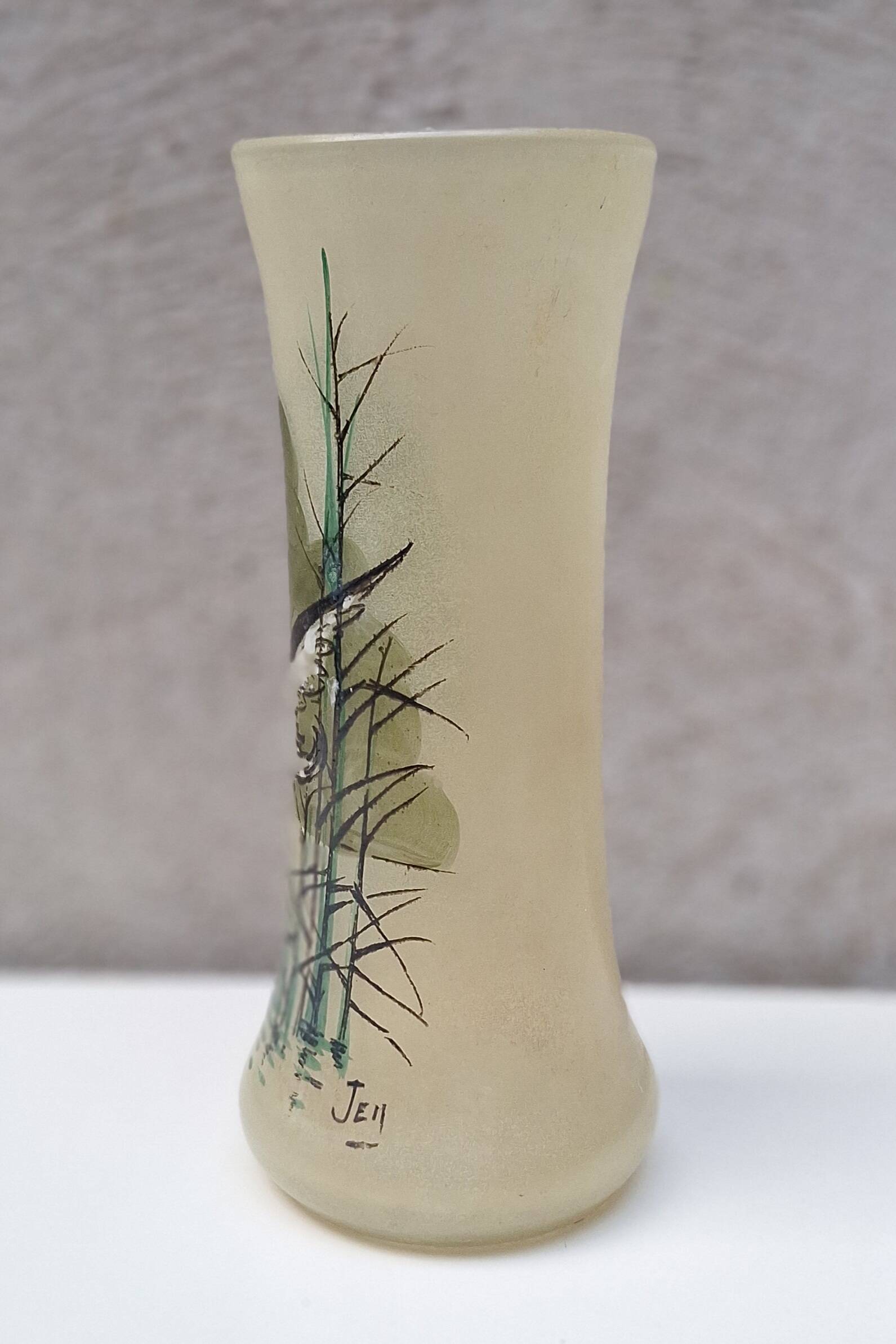 PAINTED VASE JEM PRODUCTION LEGRAS 1920-1944