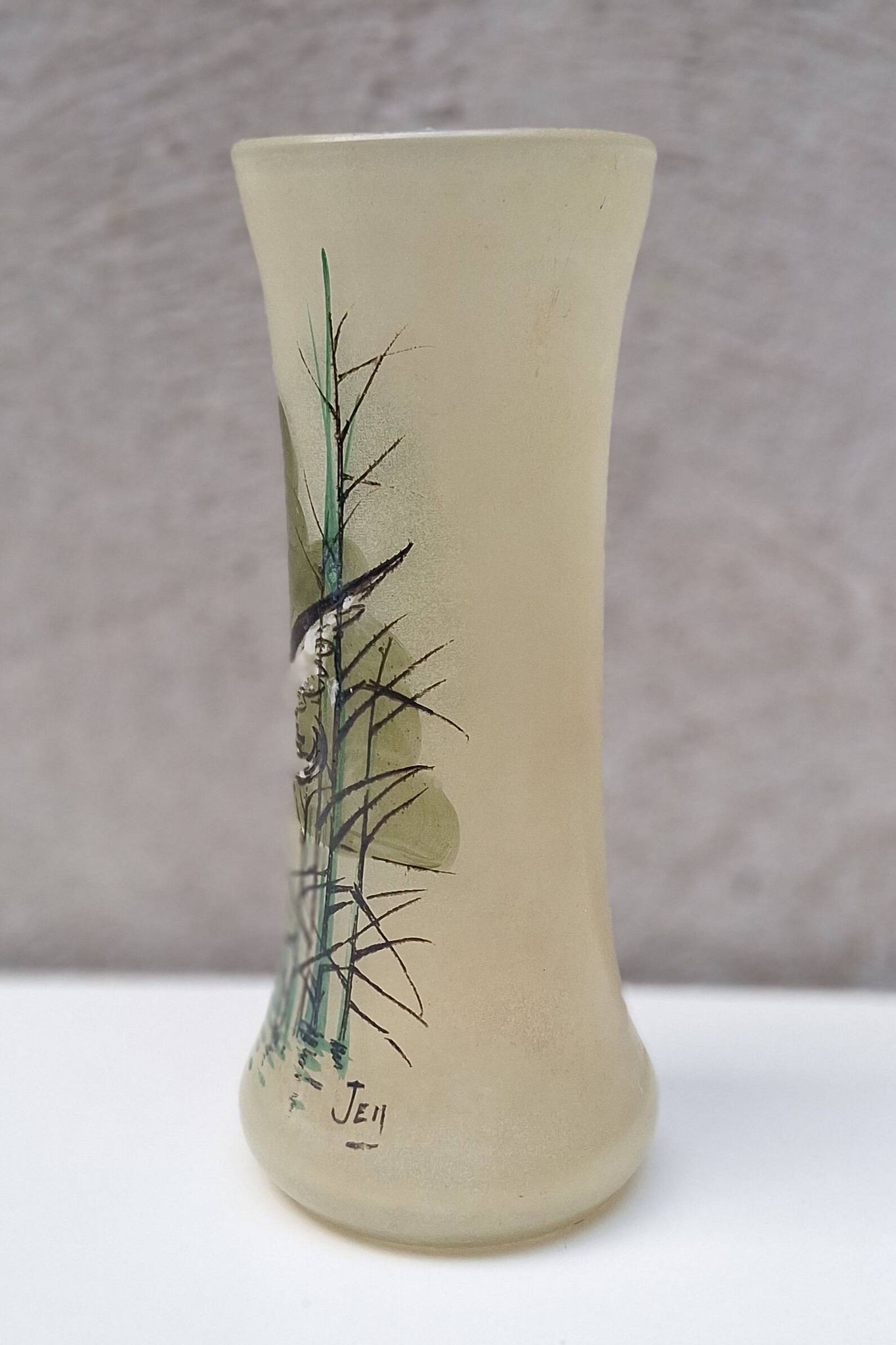 PAINTED VASE JEM PRODUCTION LEGRAS 1920-1944