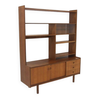 Scandinavian teak bookshelf, Sweden, 1960