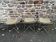 Three chairs in the style of Harry Bertoia