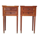 Louis XVI bedside tables