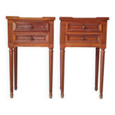 Louis XVI bedside tables
