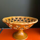 Vintage glazed stoneware bowl